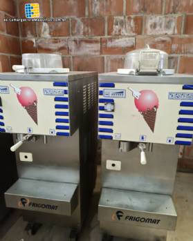 Heladera italiana para helados en acero inoxidable Frigomat 80/100 litros
