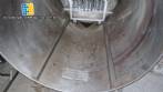 Dep�sito de presi�n horizontal de acero inoxidable