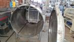 Dep�sito de presi�n horizontal de acero inoxidable