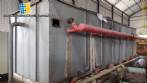 Condensador evaporativo para amonaco