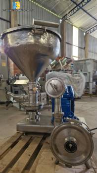 Batidora en l�nea Triblender, Tri-blender en acero inoxidable 316 para alimentos, 20 hp.