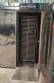 Horno rotatorio el�ctrico Marcelpan de acero inoxidable con doble carro.
