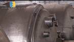 Tanque mezclador sanitario de acero inoxidable con bola rociadora