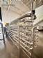 Pasteurizador tubular en espiral de acero inoxidable FAMONTE, de 3.500 litros por hora, para pulpas de frutas, jugos, l�cteos y derivados.