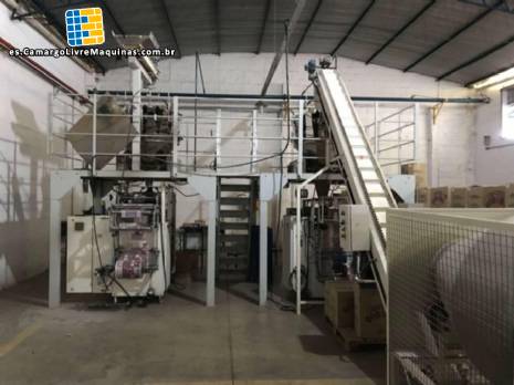 Mquina de embalaje con mltiples clulas de carga