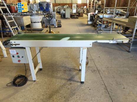 Cinta transportadora con estructura de acero al carbono CTA Equipamentos