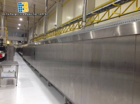 Gran horno industrial continuo Ariete
