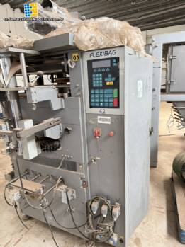 Envasadora de tornillo vertical FABRIMA Flexibag para productos en polvo. Envasadora de tornillo vertical FABRIMA Flexibag para productos en polvo.