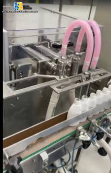 Llenadora lineal de 4 pistones mecánicos inox 316 Llenadora lineal de 4 pistones mecánicos inox 316