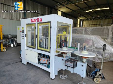 Máquina etiquetadora automática de rollos para etiquetas BOPP Narita Máquina etiquetadora automática de rollos para etiquetas BOPP Narita