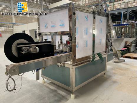 Máquina etiquetadora de etiquetas en rollo Posimec Máquina etiquetadora de etiquetas en rollo Posimec