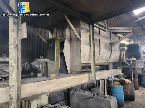 Mezclador de cinta para polvos recubiertos en acero al carbono de 4 toneladas Mezclador de cinta para polvos recubiertos en acero al carbono de 4 toneladas