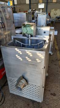 Pan 80 litros mezclador con sistema de calefacción Pan 80 litros mezclador con sistema de calefacción